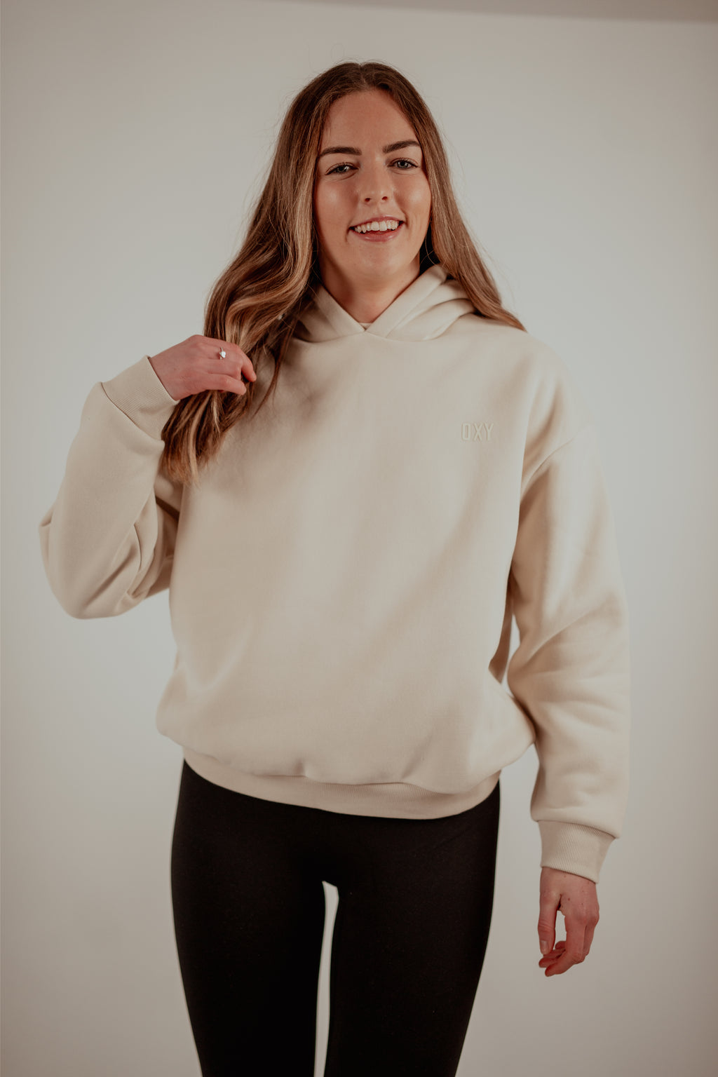 The Core Hoodie - Vanilla Glow